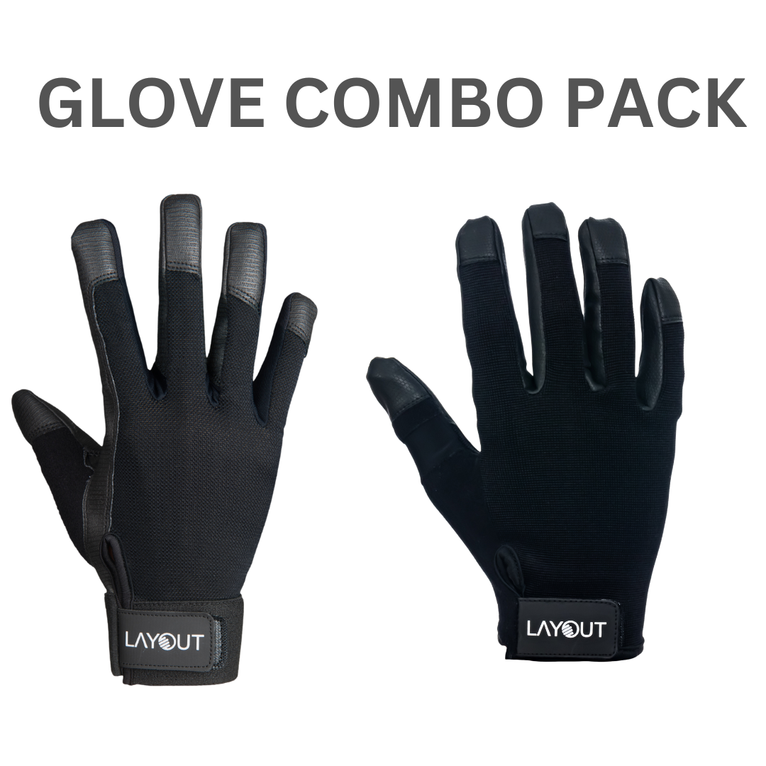 ultimate frisbee handschuhe GLOVE COMBO: ELITE & CLASSIC DISC GOLF AND ULTIMATE GLOVES