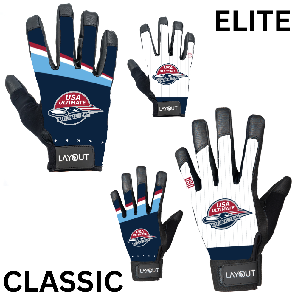 USAU Gloves - ELITE OR CLASSIC